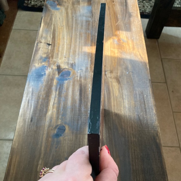 Rooster Wall Decor - Wood Plaque 11”x11” square - Rustic Country Kitchen Decor - Picture 5 of 9